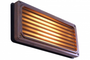 Agher Recessed Grill Wall Light IP54