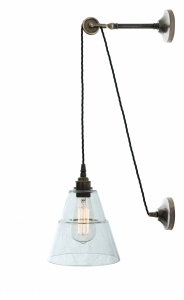Rigale Coolie Industrial Pulley Wall Light