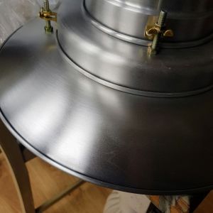Special Offer - Extra Large Silver Fisherman's Light - Satin Finish