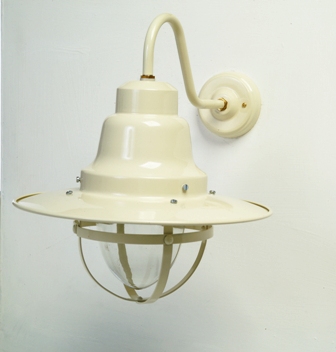 Quayside Nautical Outdoor Wall Light in Cream