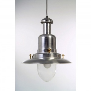 Extra Large Silver Fisherman's Ceiling Light